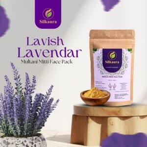 Silkaura Lavish Lavender – Multani Mitti Face Pack