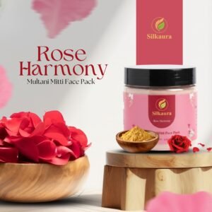 Silkaura Multani Mitti Face Pack – Rose Harmony